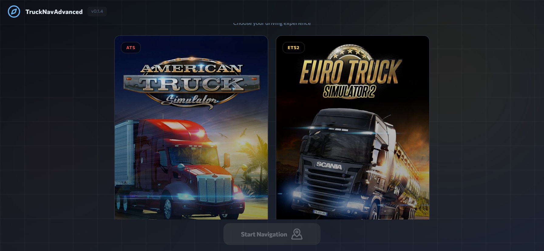 TruckDeck truckdeck_nav telemetry dashboard skin