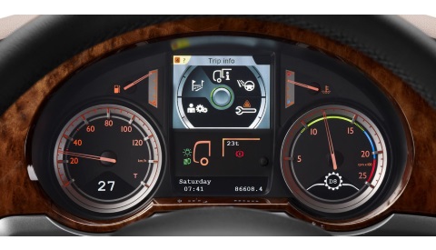 DAF XF Dashboard