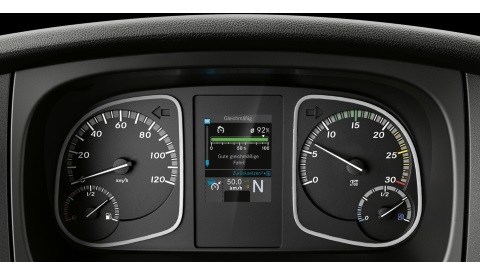 Mercedes Benz Atego MP4 Dashboard